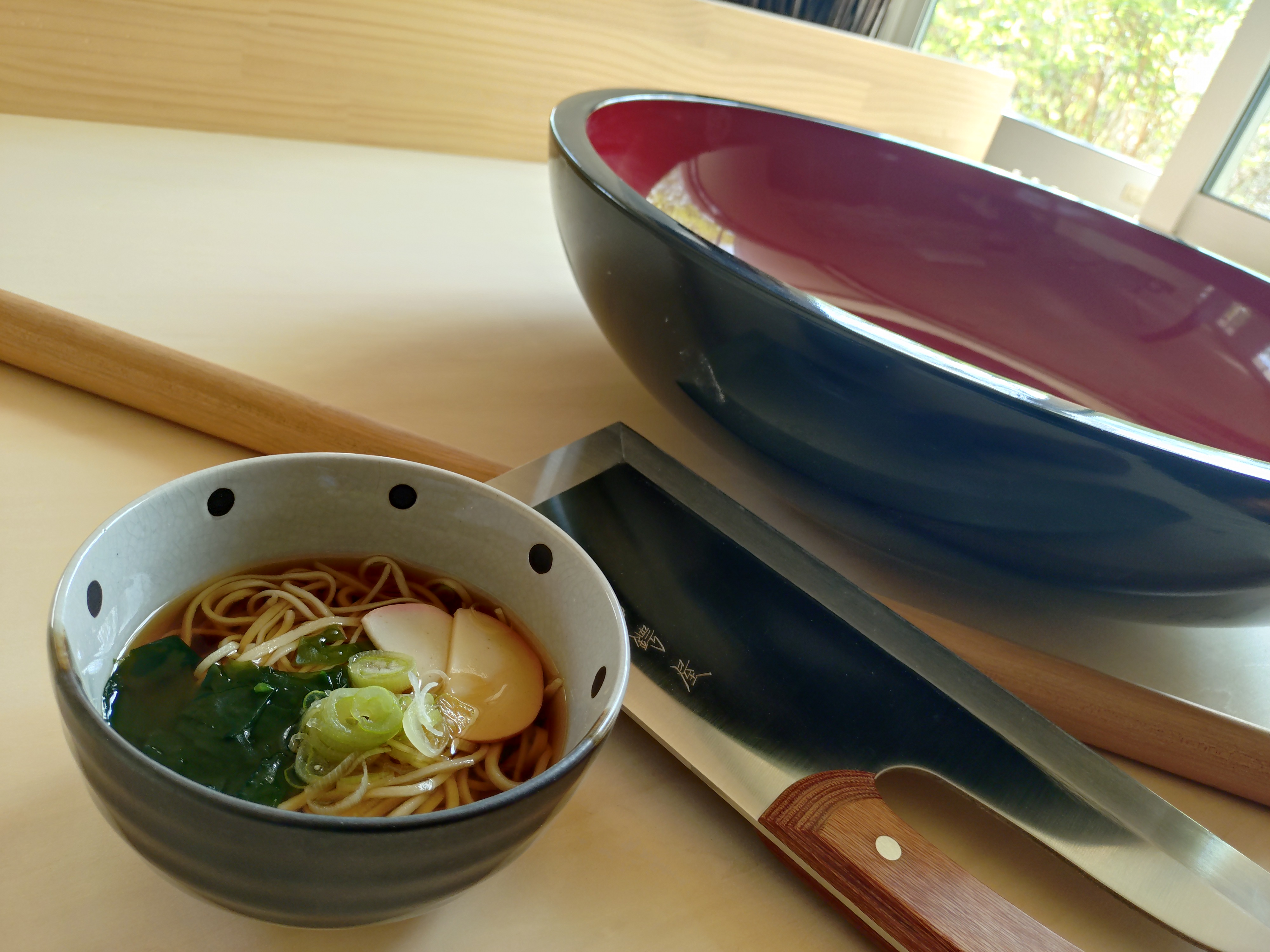 【ご朝食】店主手打ちのミニかけ蕎麦