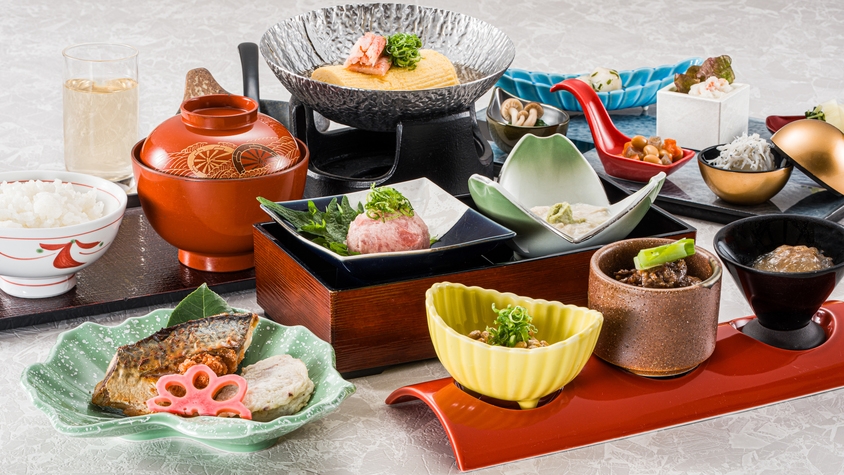 【さき楽30】泊食分離●朝食付き●“健康長寿のまち”京丹後〜まごわやさしい〜人気の朝食膳付き！プラン