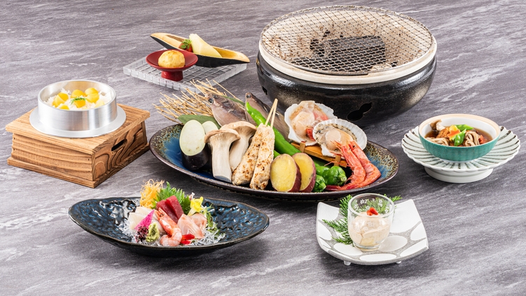 【地元食材×季節の食材】京丹後満喫●量少なめのカジュアルコース●雲海《2食付》