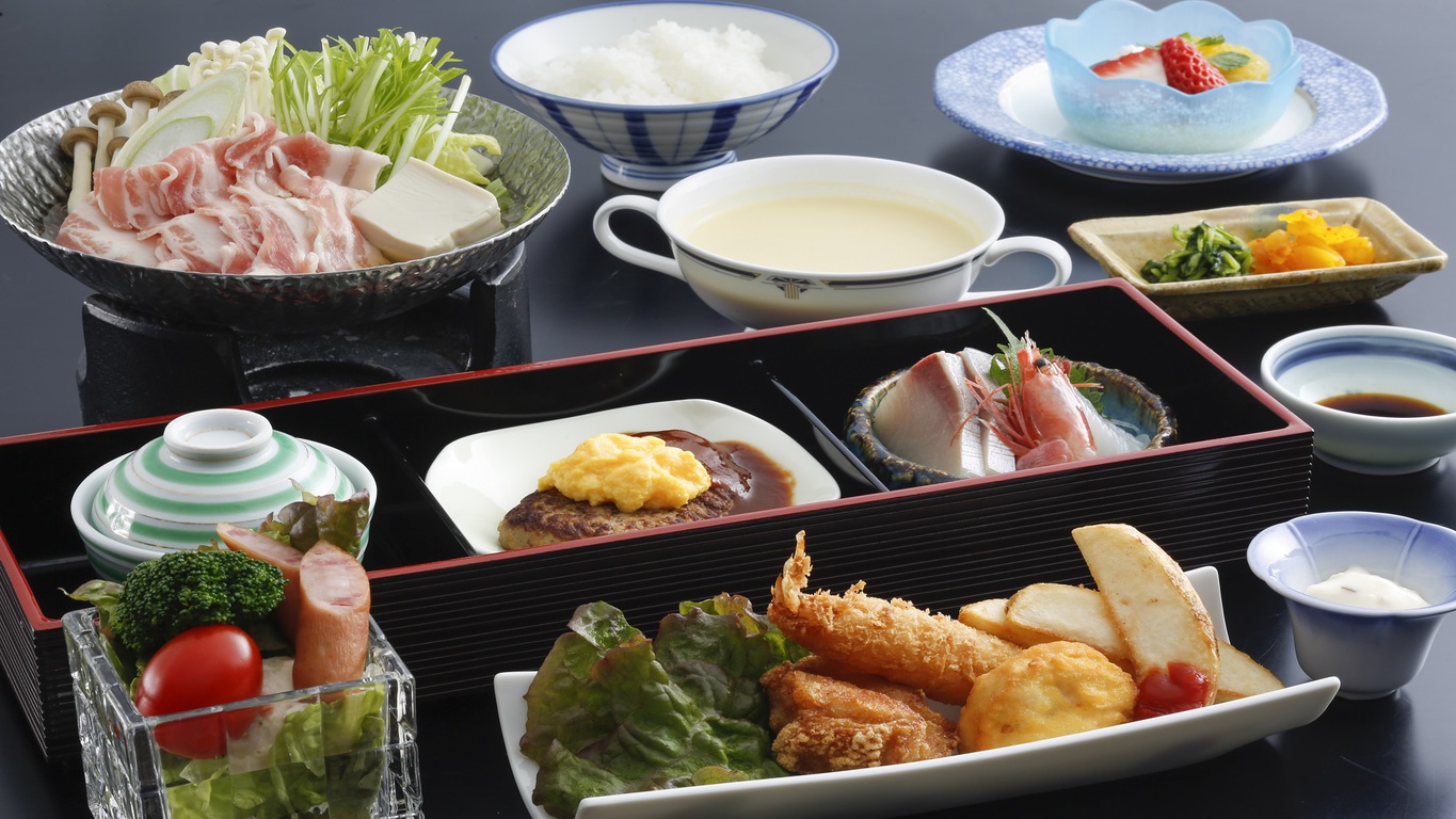 【直前予約限定】【夕食17：00】お手頃なボリュームのご夕食●カジュアルプラン《2食付き》