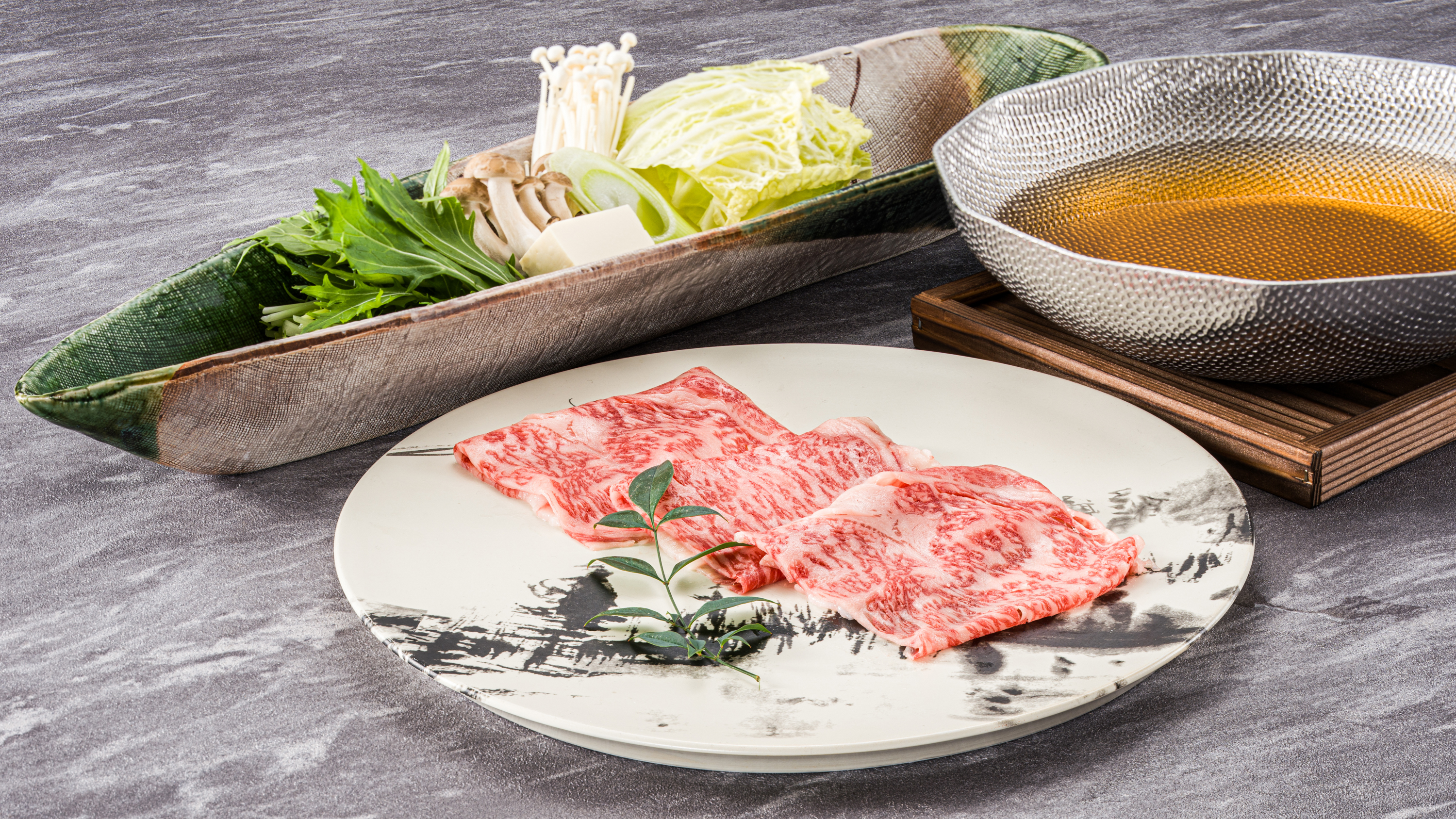 ●ブランド和牛しゃぶしゃぶ&times;蒸篭蒸しハーフブッフェ　イメージ