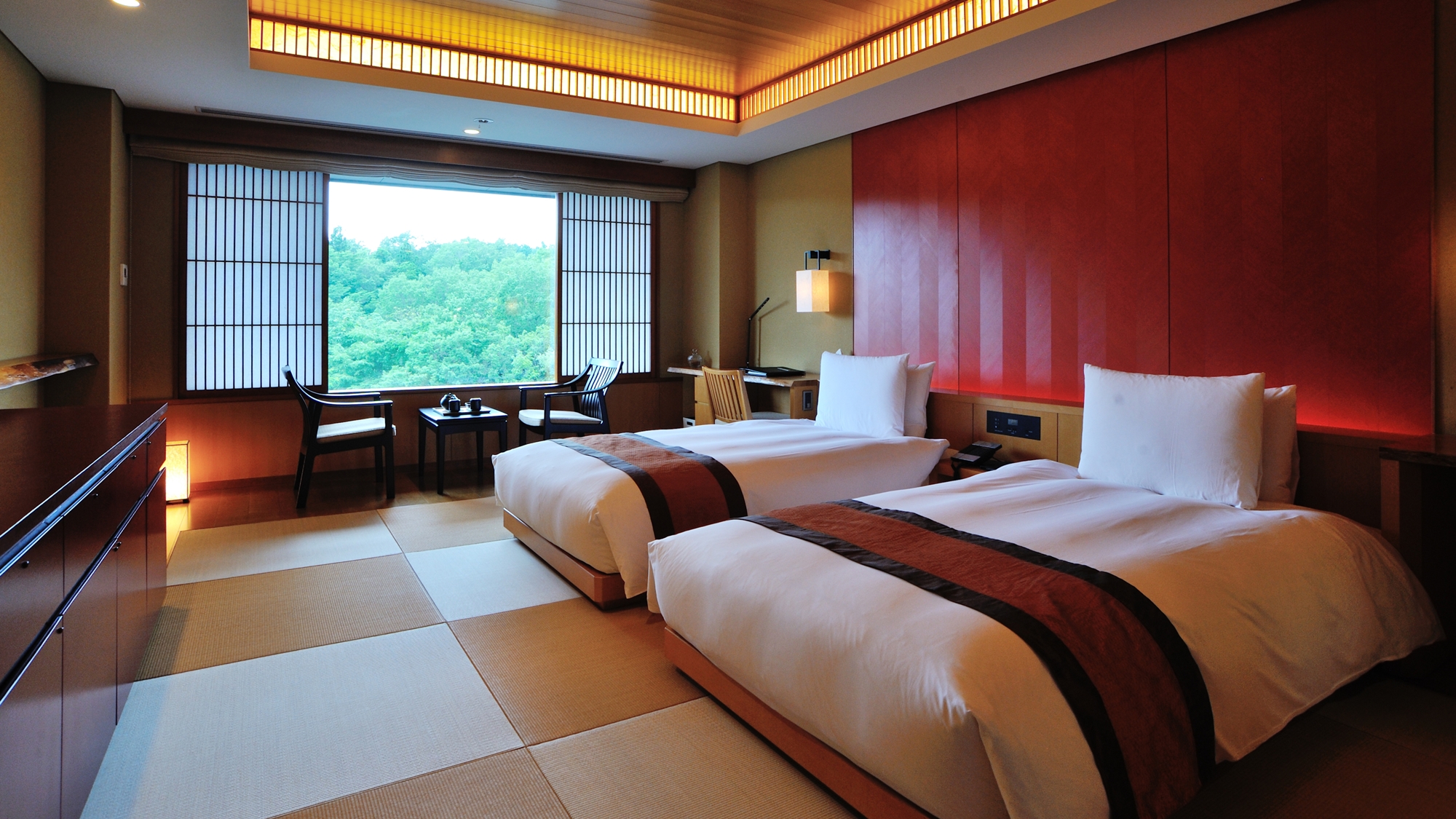 ■デラックスツイン／４３．５平米