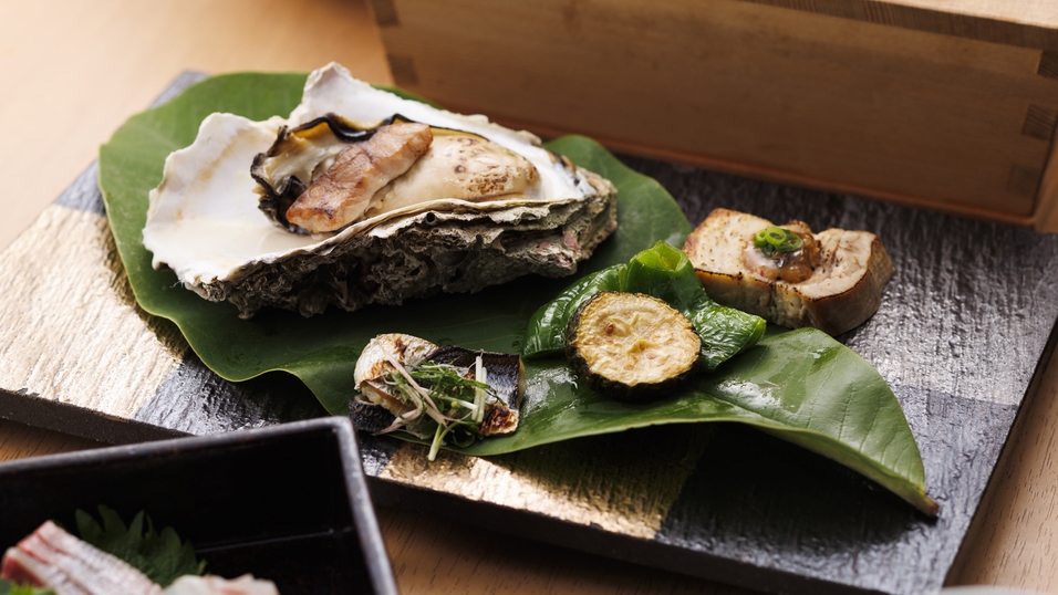 【さき楽45】45日前予約で1000円割引・ 温泉と加賀の旬を愛でる「会席料理」葉渡莉のひととき