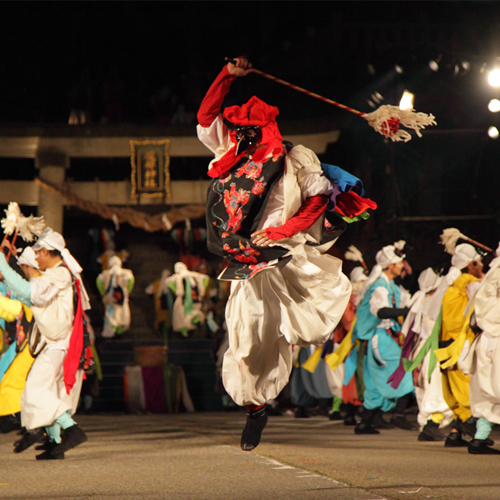 【山代大田楽】2025年8月2,3日。山代温泉の夏の一大イベントで幻想的な音色が印象的な楽劇は必見