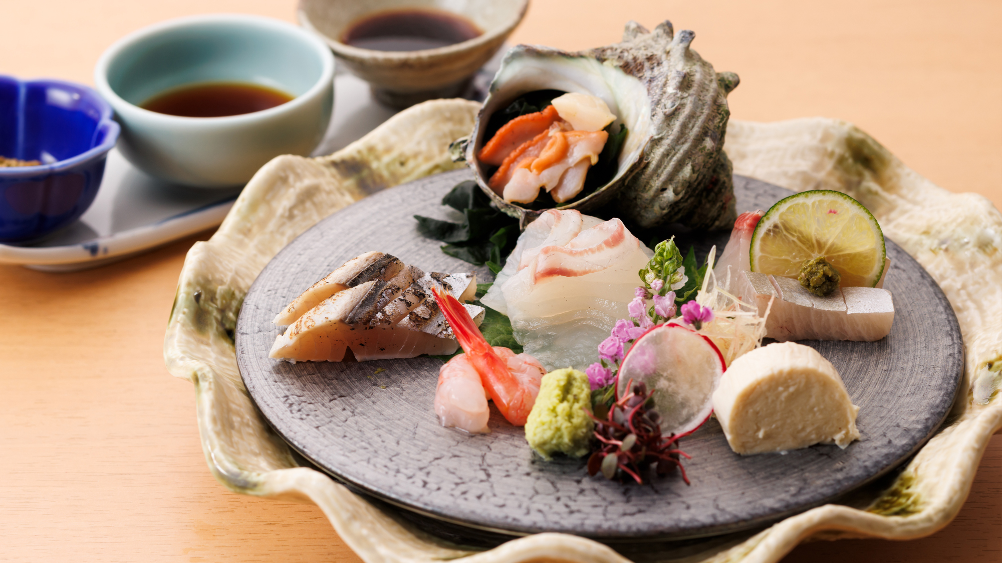 夏のお料理イメージ一例　お造り