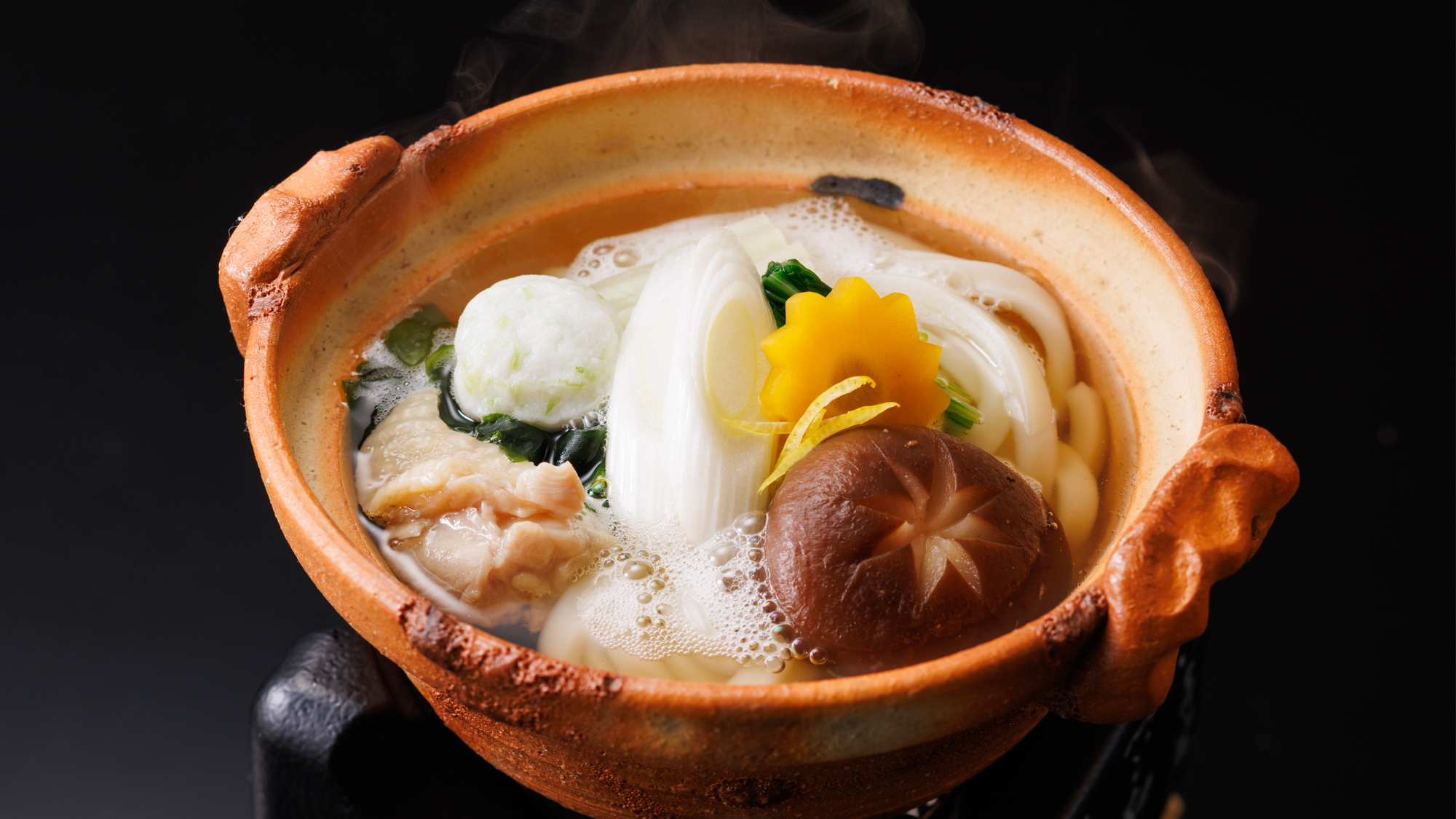 【お子様向け別注料理】鍋焼きうどん
