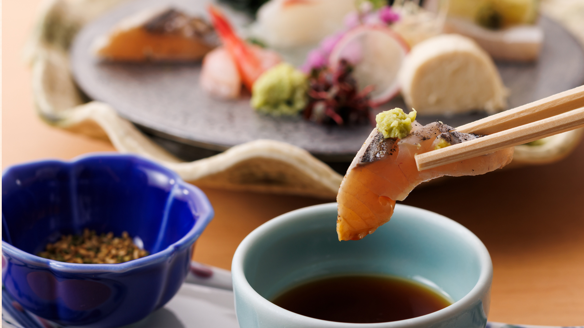 夏のお料理イメージ一例　お造り