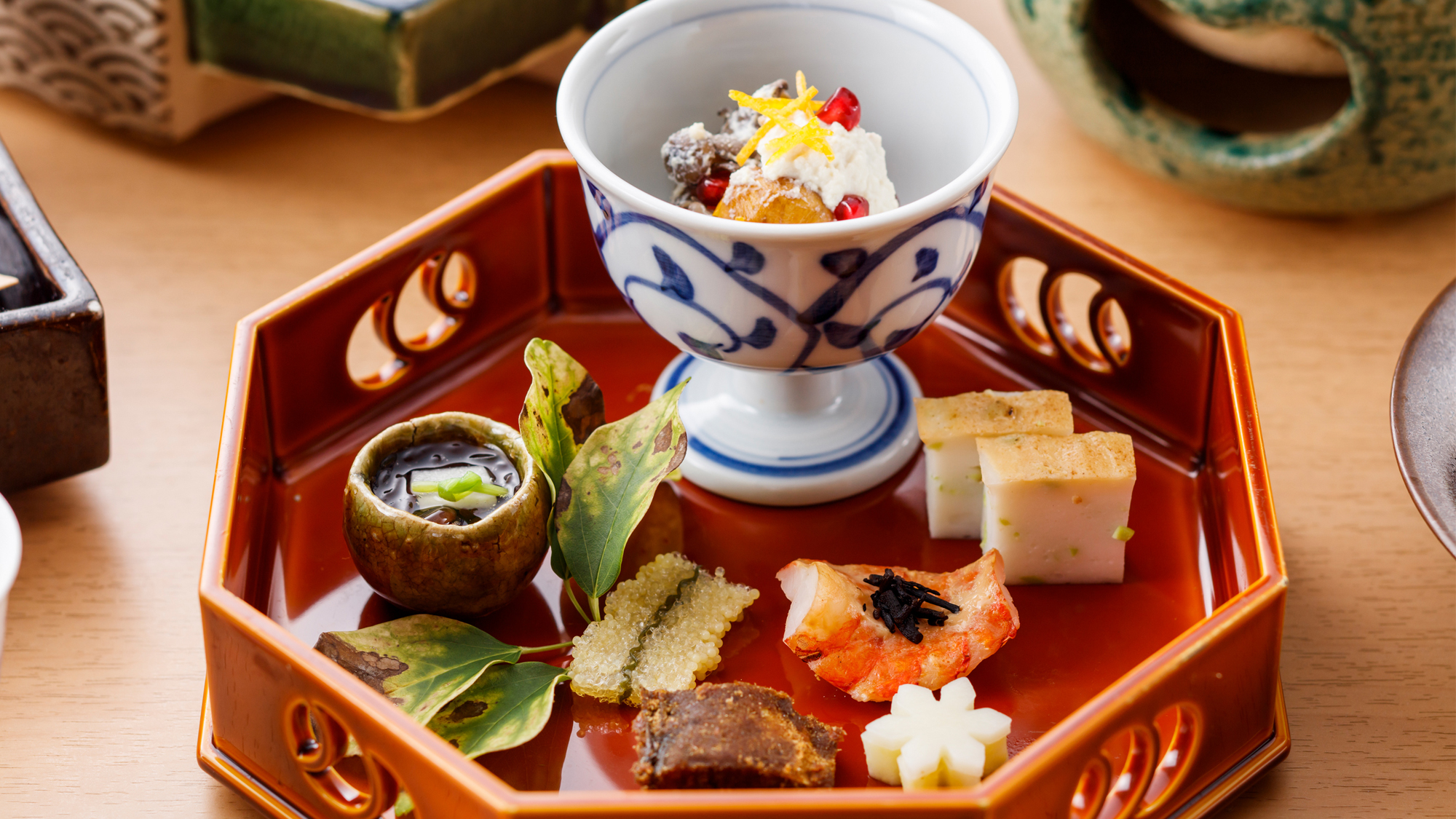 冬のお料理一例（イメージ）目で舌で五感で加賀の冬をお楽しみください。