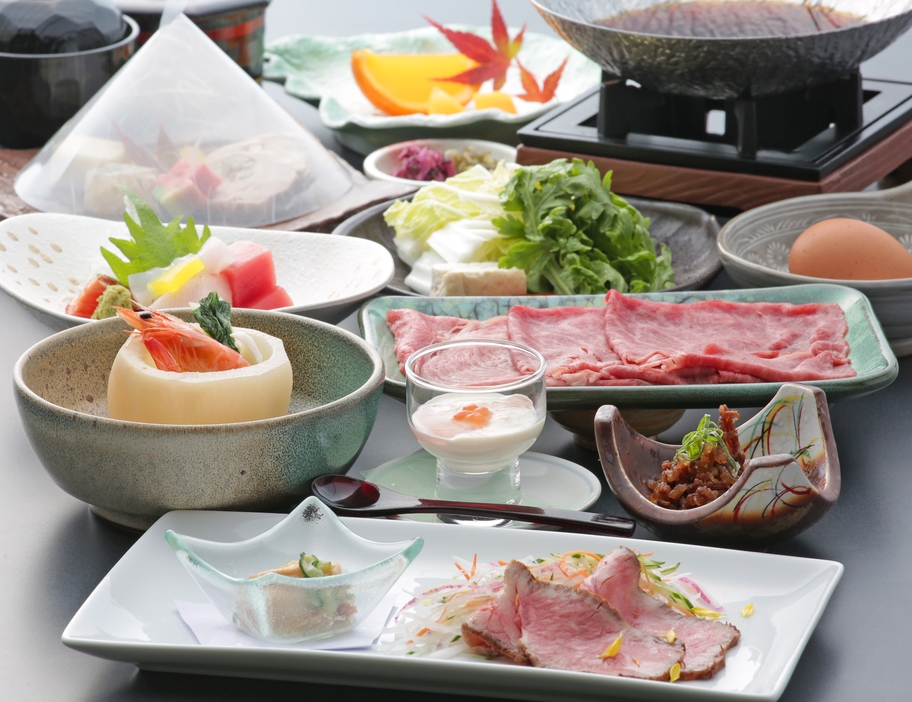 【近江牛×ご当地グルメ】滋賀に来たならご賞味ください！地元食材☆満喫会席プラン【期間限定】