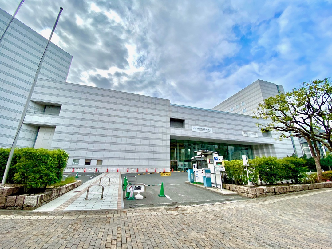 広島市文化交流会館（旧広島厚生年金会館） 平面駐車場