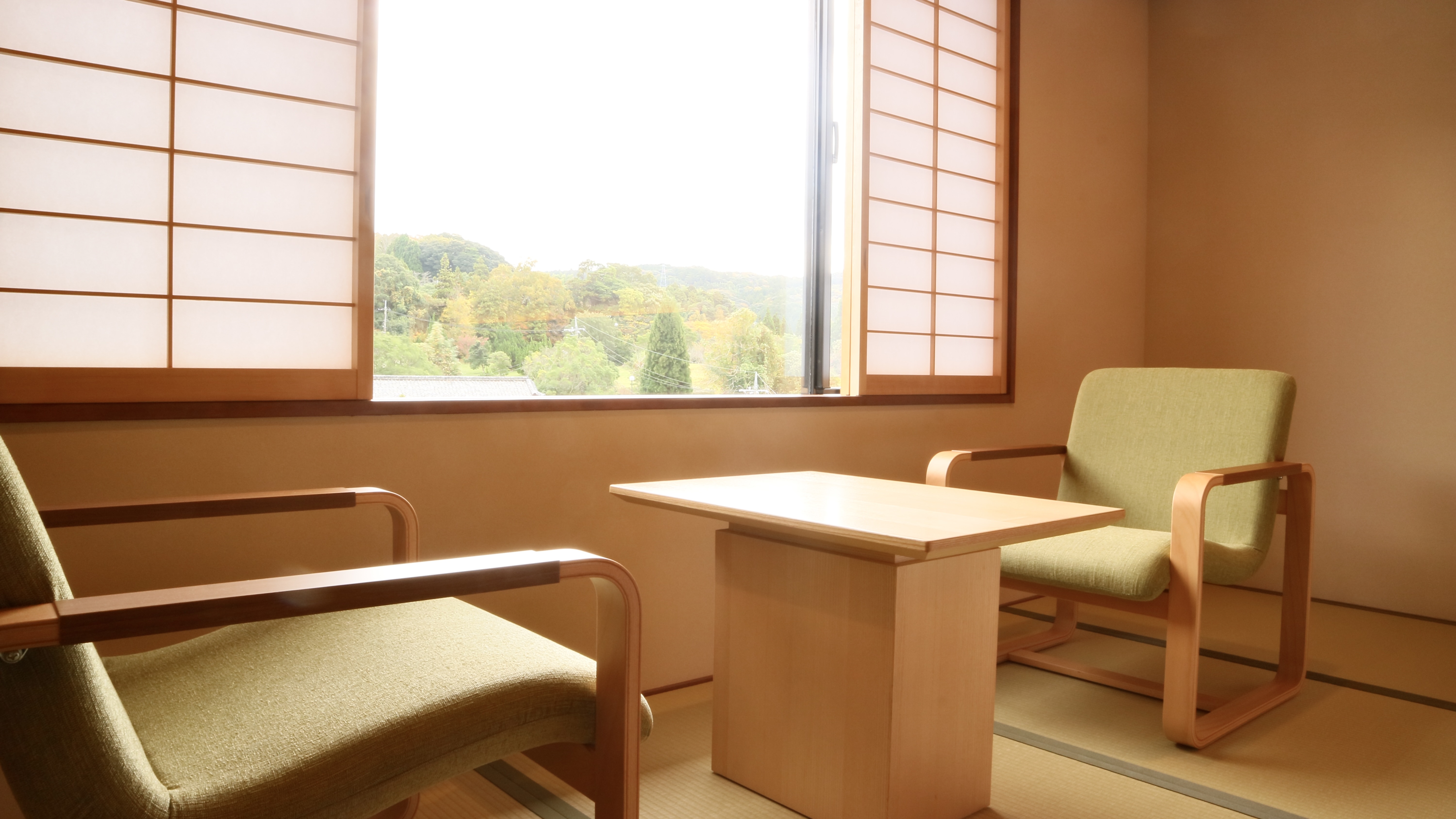 【2025年4月改装】和室スーペリアツイン　日本庭園側