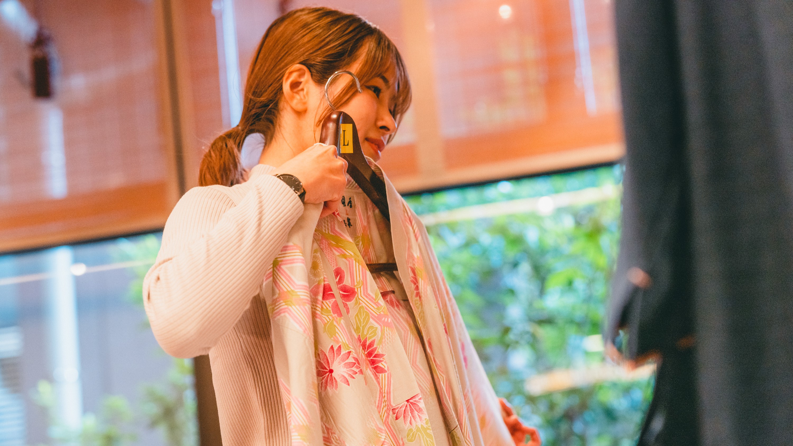 色浴衣コーナー