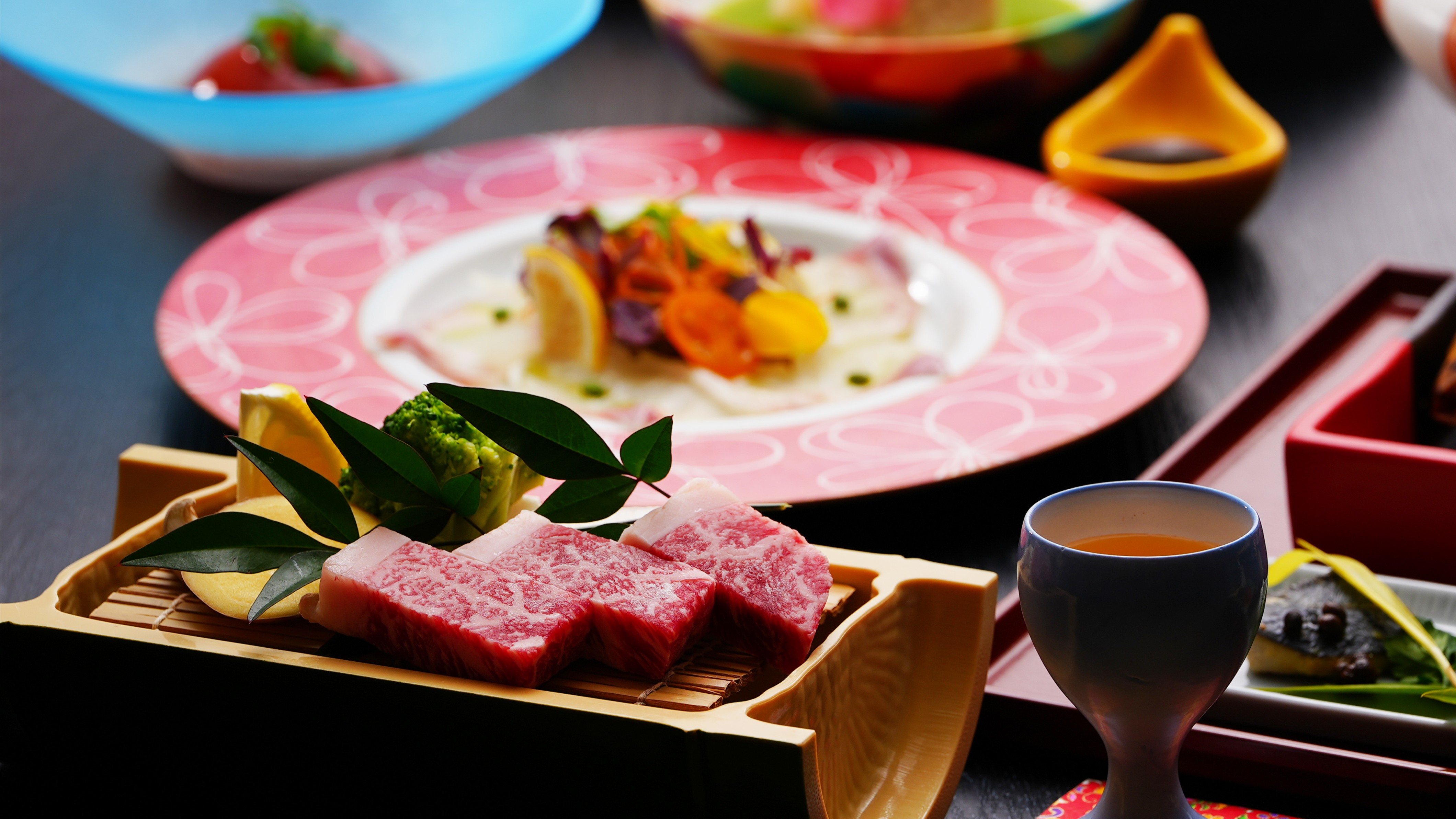 春の基本会席　しまね和牛会席