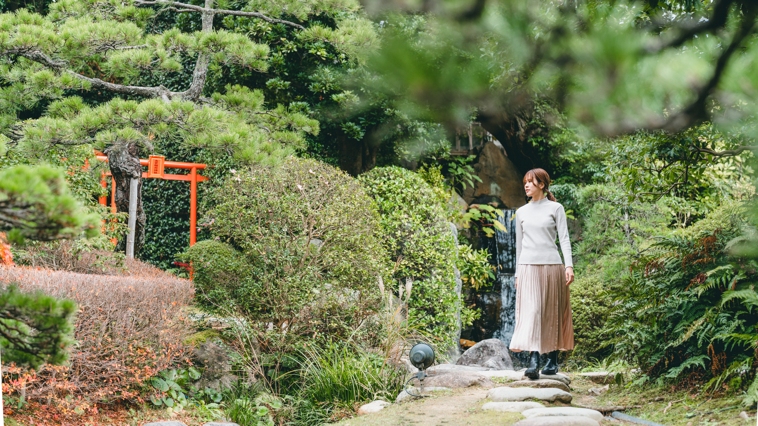 日本庭園「曲水の庭」