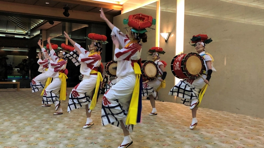 【盛岡さんさ踊り】今年は３３３日開催！盛岡さんさ踊り＆光と音のガーデンライトアップ（夕朝食付き）