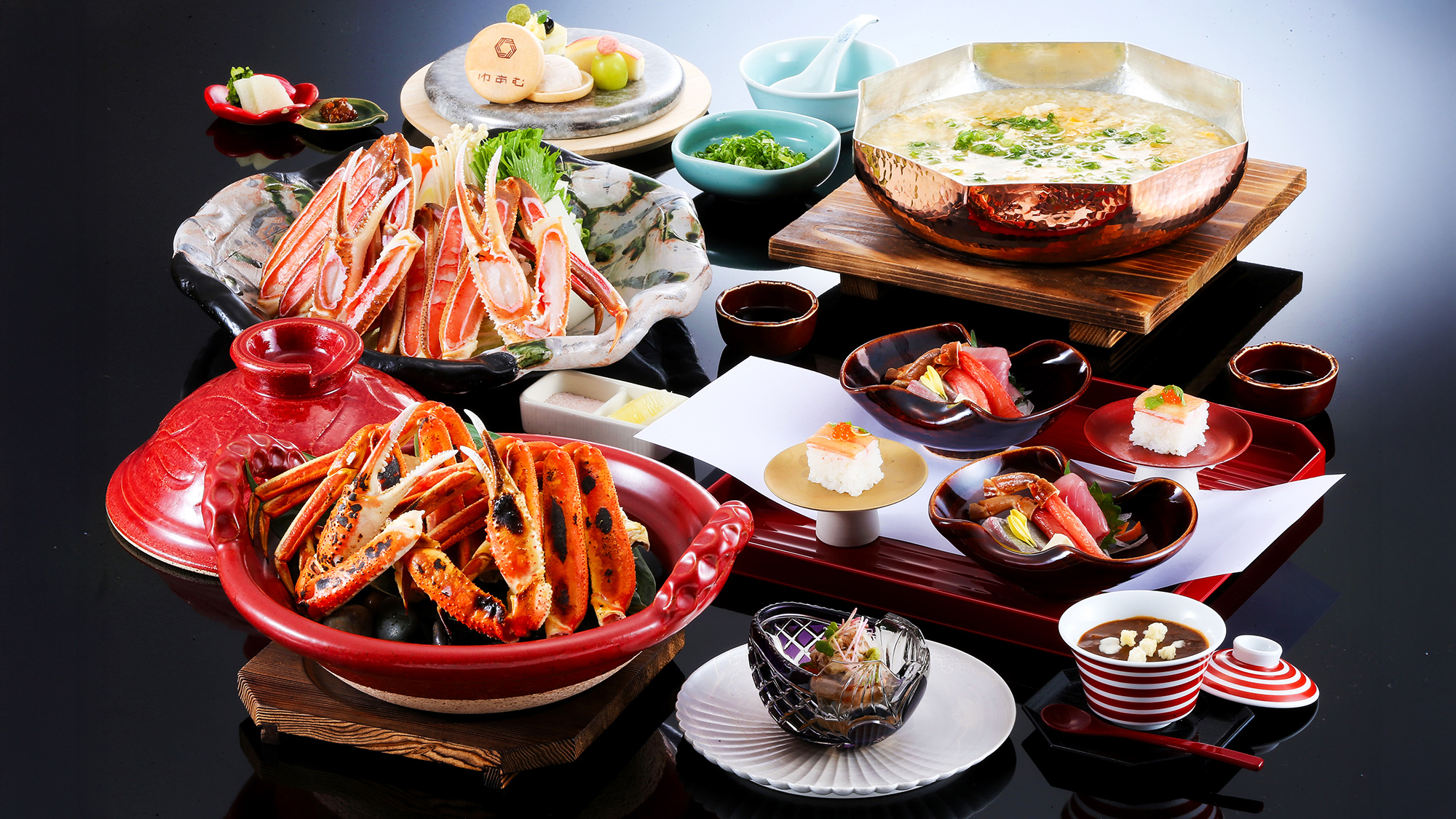 【冬限定】1.3杯相当ズワイガ二コース（※茹でなし）（イメージ）