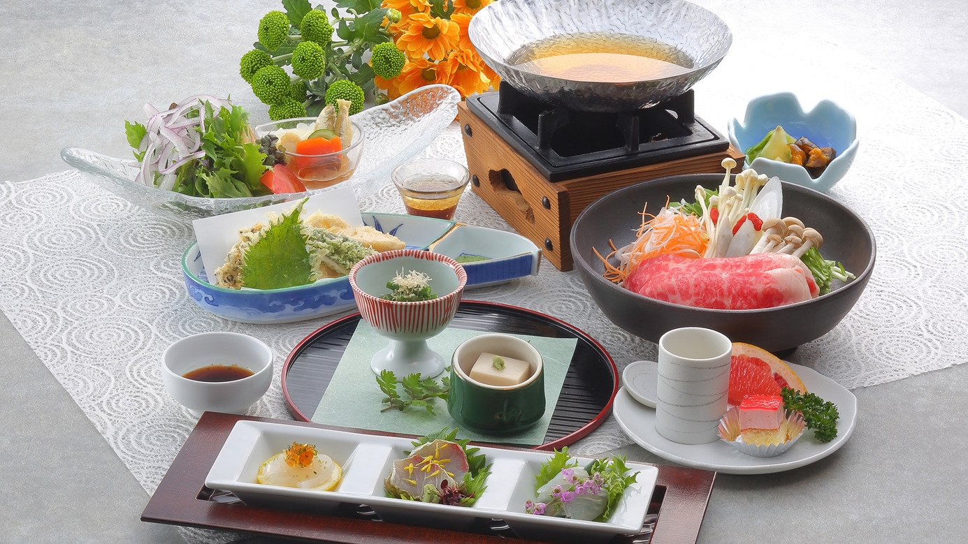 【日帰り】ご昼食プラン「彩りデラックスコース」
