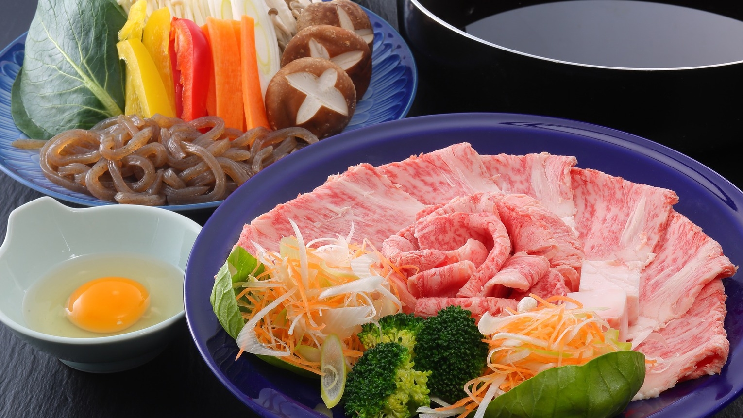 【贅沢料理】常陸牛のすき焼きプラン