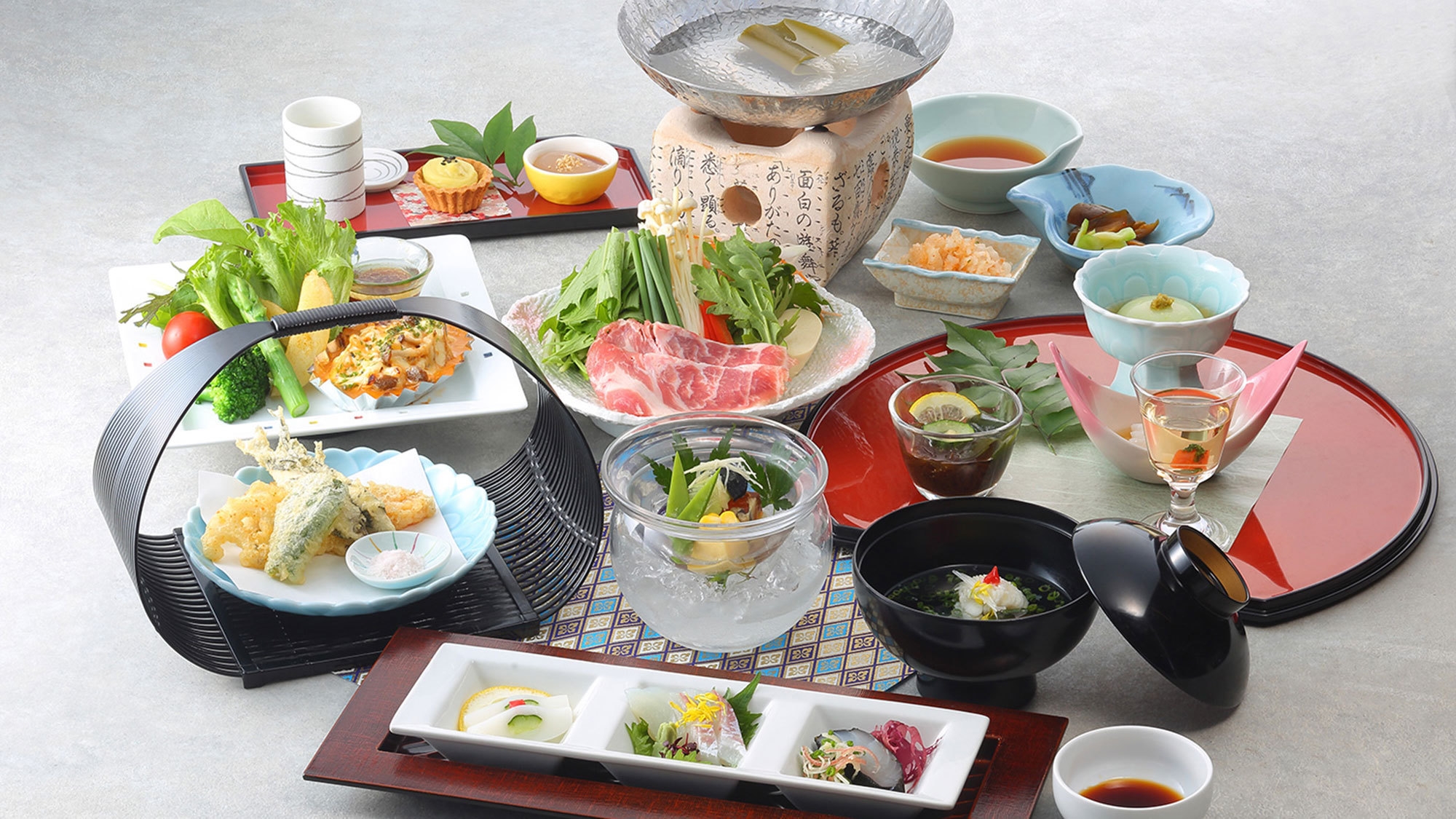 【一泊二食付】季節の創作和食（基本プラン）