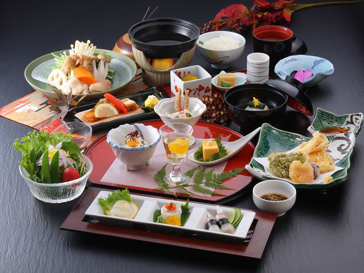 ★【人気No1】常陸牛の石焼き付！創作和食のグレードアッププラン（夕食会場個室、料理長おすすめ）