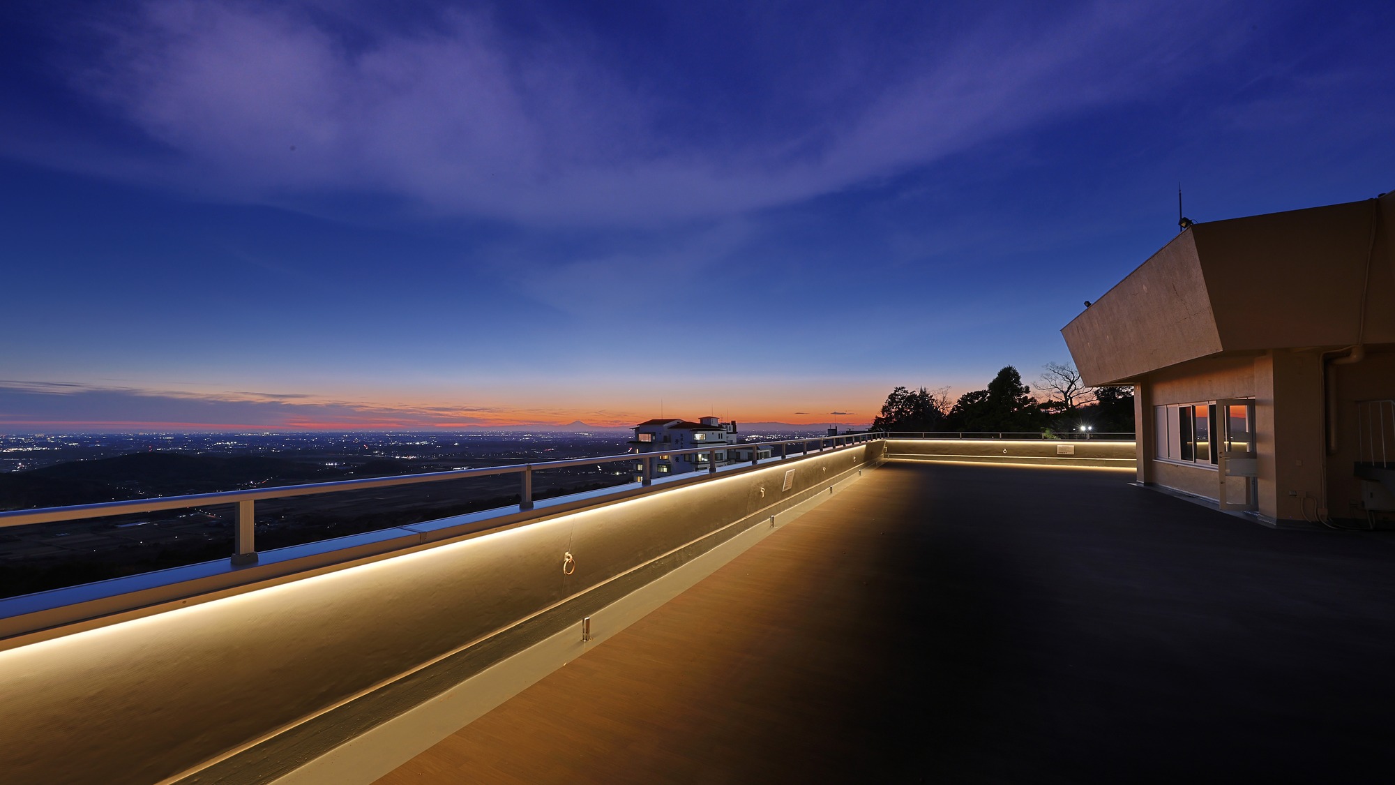 屋上からの景観