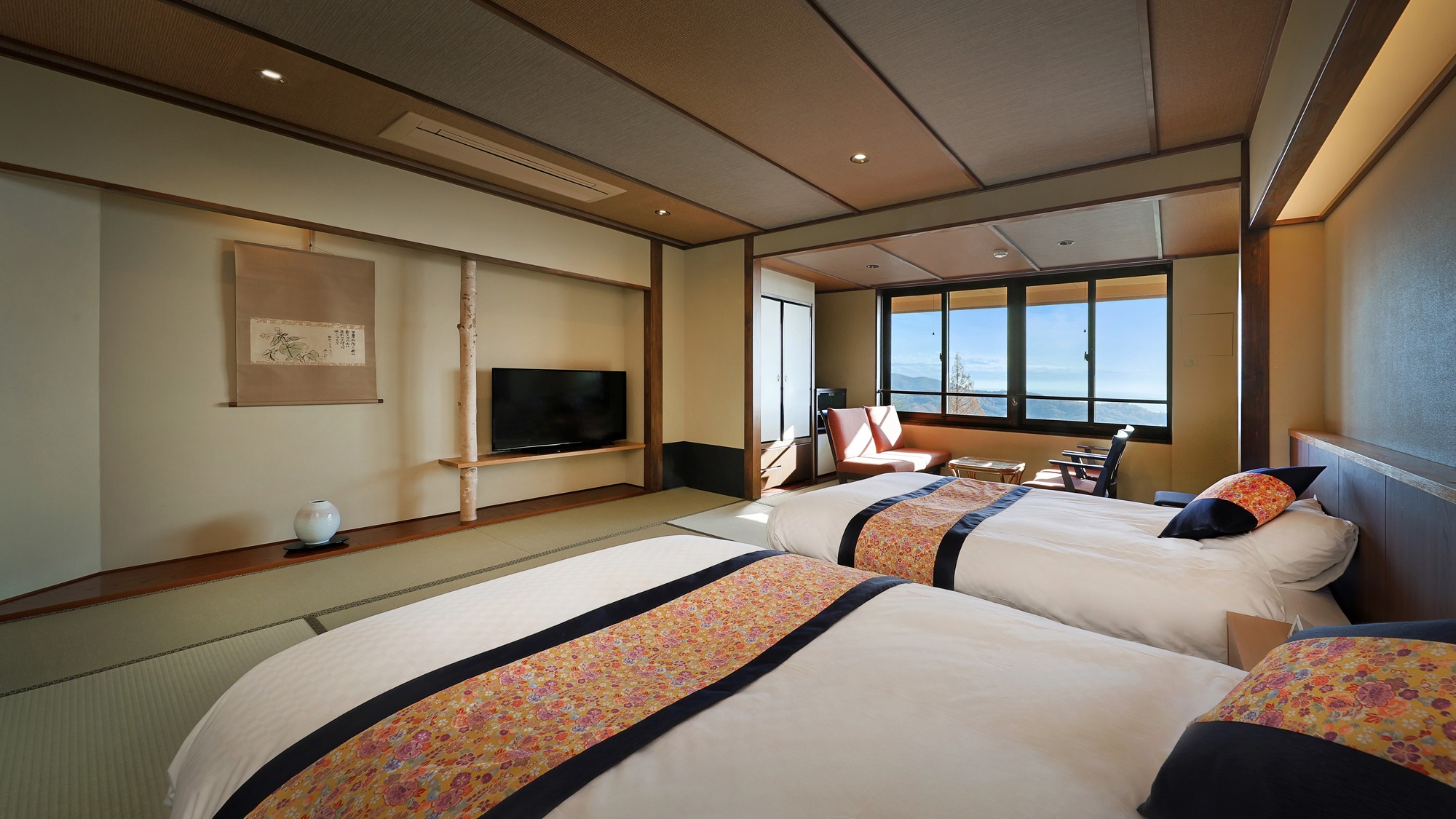 【501 琥珀】展望檜風呂付和洋室