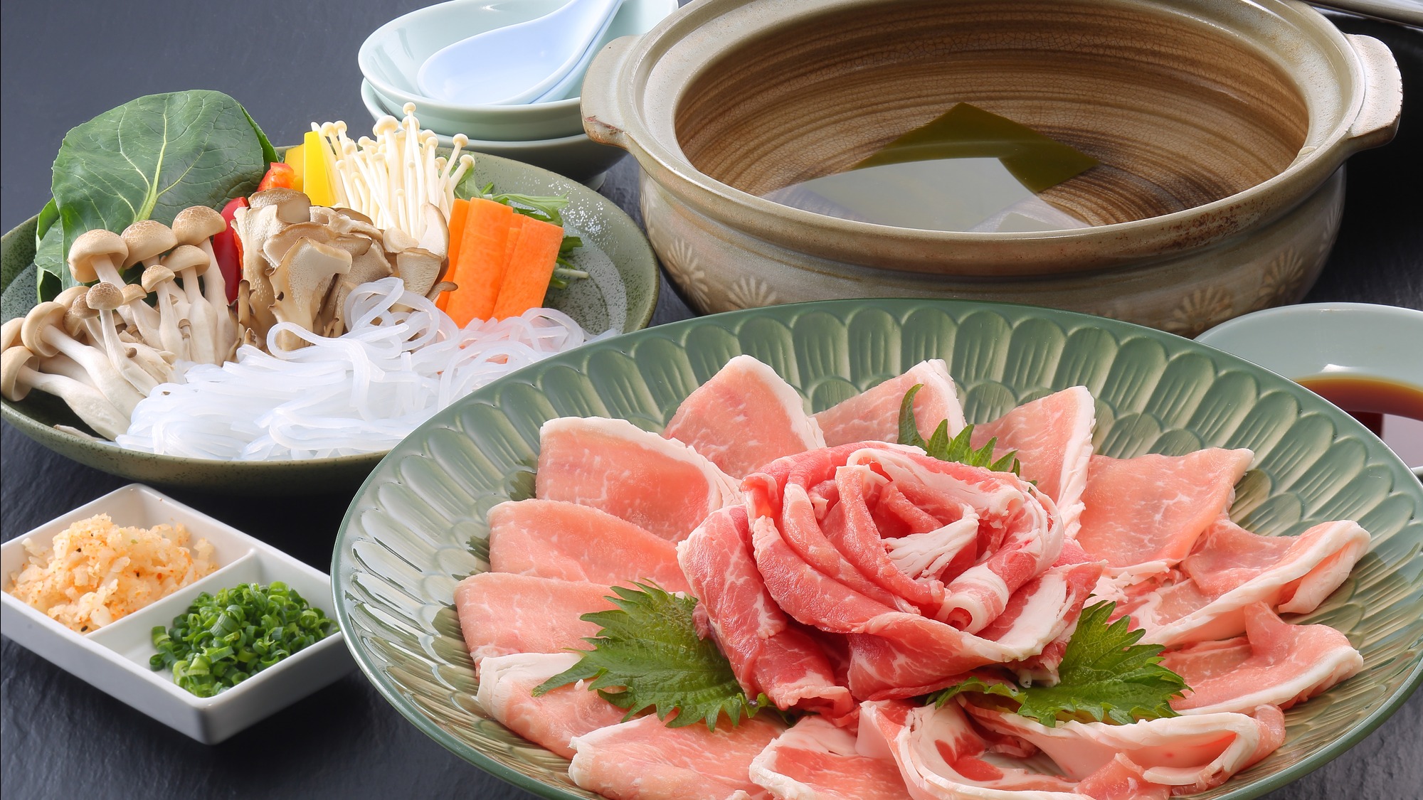 味麗豚のしゃぶしゃぶプラン