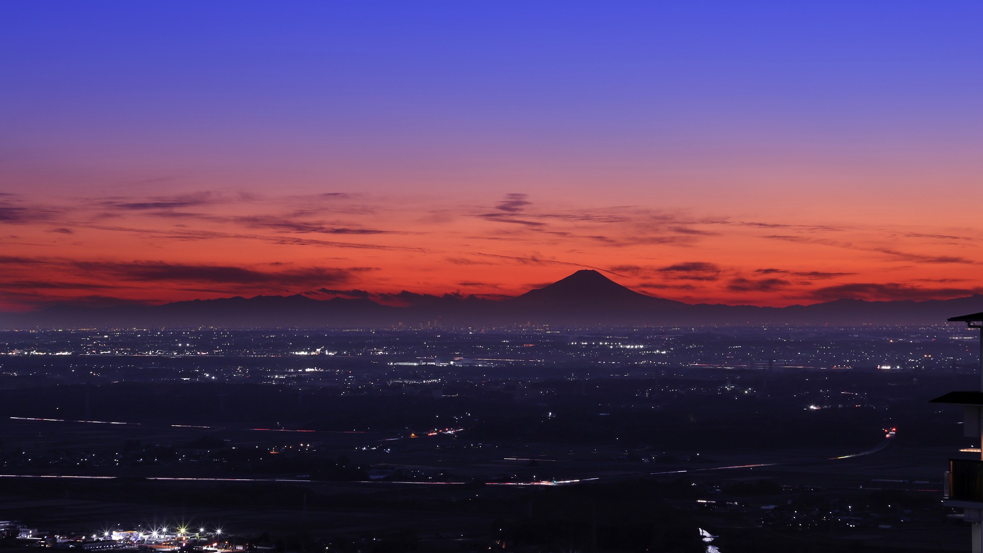 屋上からの景観