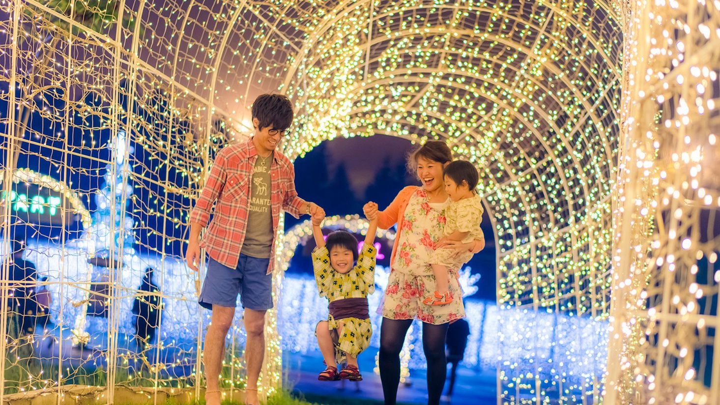 【夏休みナイター遊園地付き】＜素泊り＞リゾートナイター券つき★17時チェックインプラン