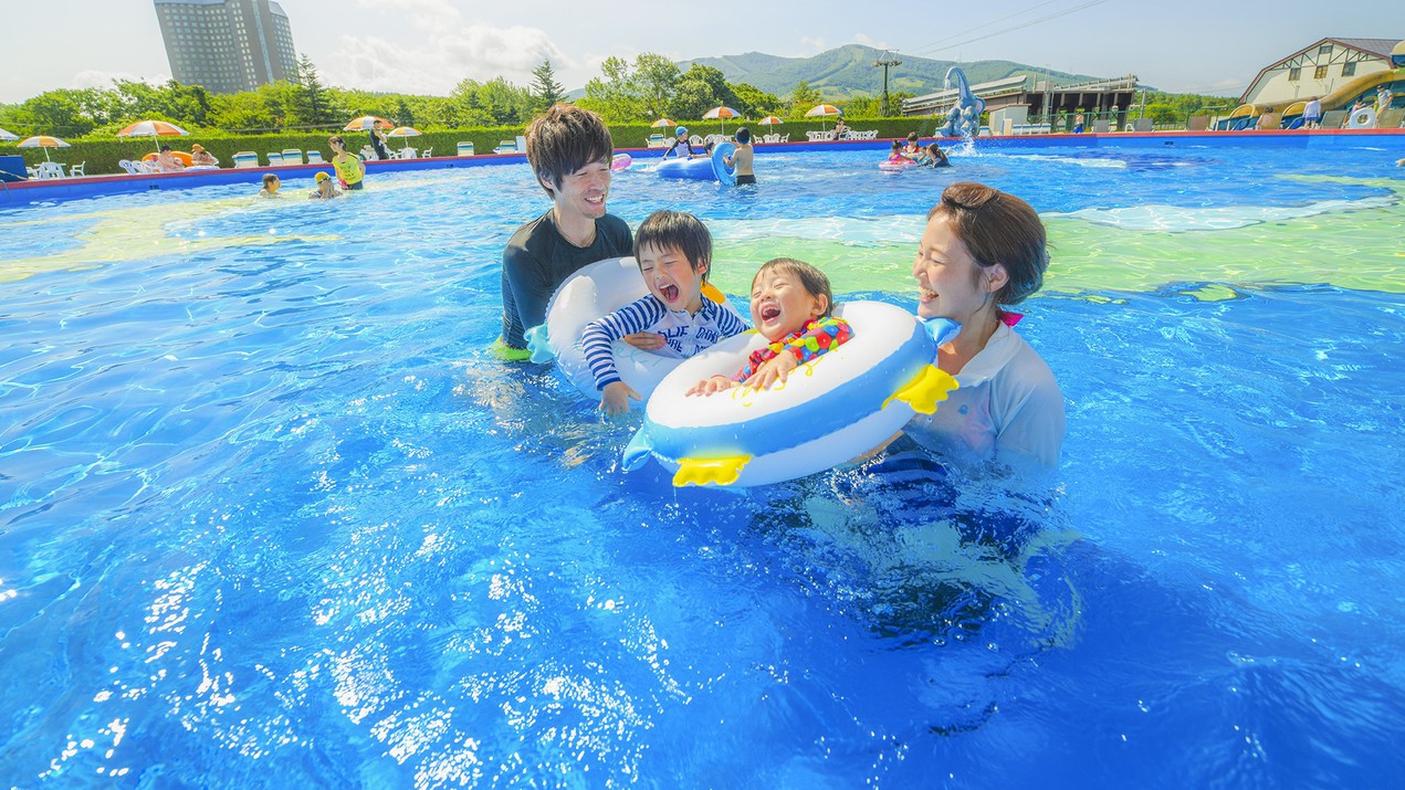 【小学生は大人の半額！】[2食＆滞在中リゾート券］夏休み限定★ファミリー遊園地プラン♪＝エコプラン＝
