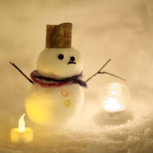 【雪遊び】あなただけの雪だるまを作ってみるのも旅の思い出にいかがですか♪