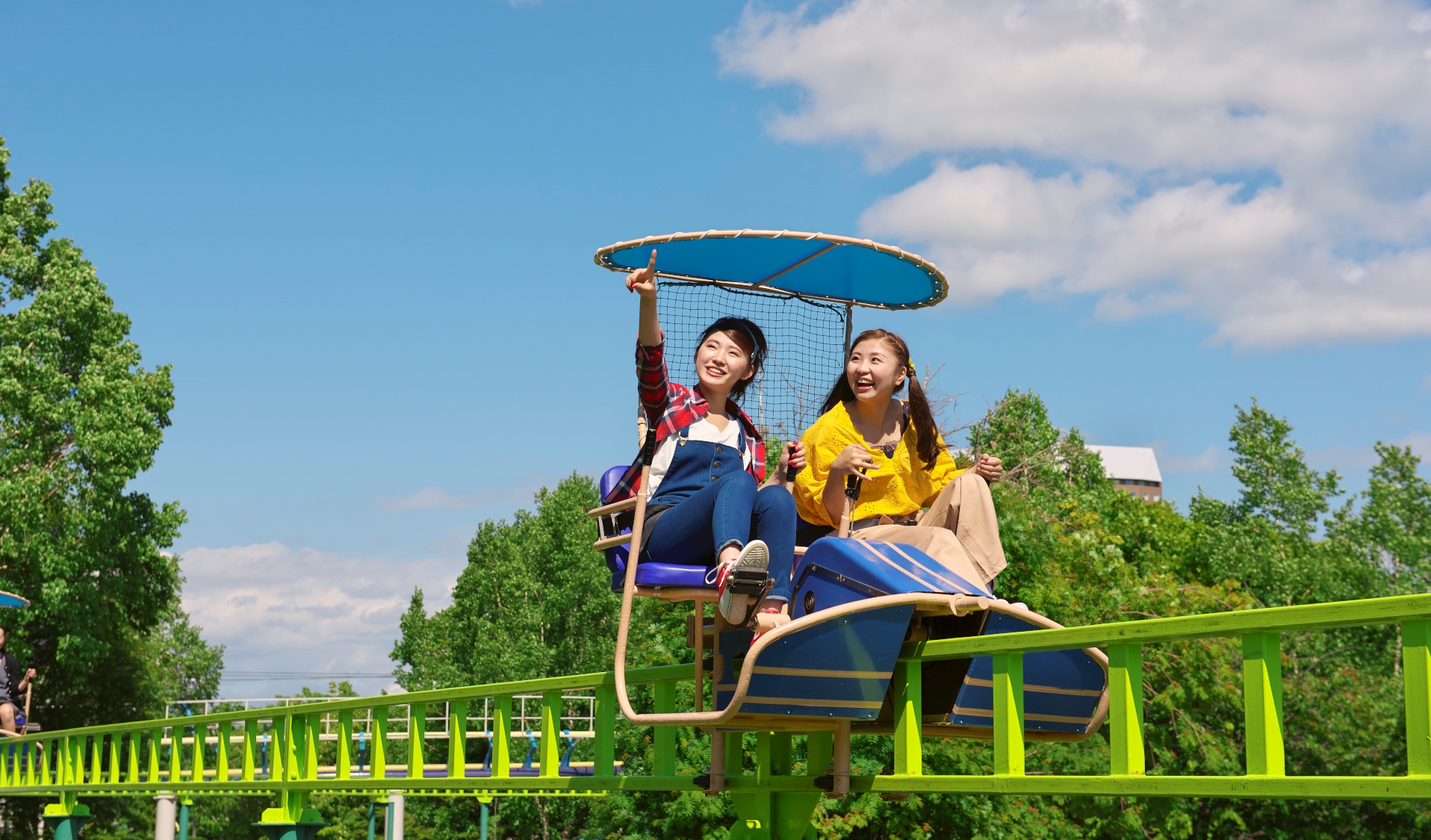 【遊園地】サイクルモノレール