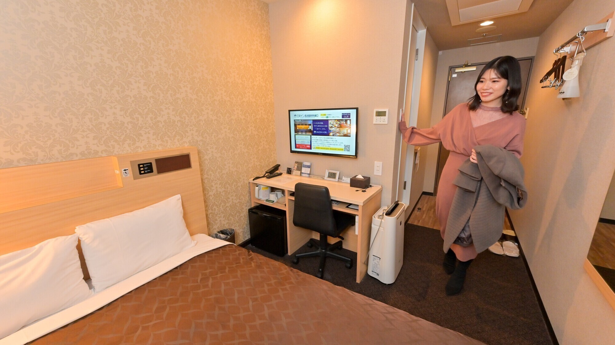 【スタンダードルーム】女性1人でも安心してご宿泊いただけます♪