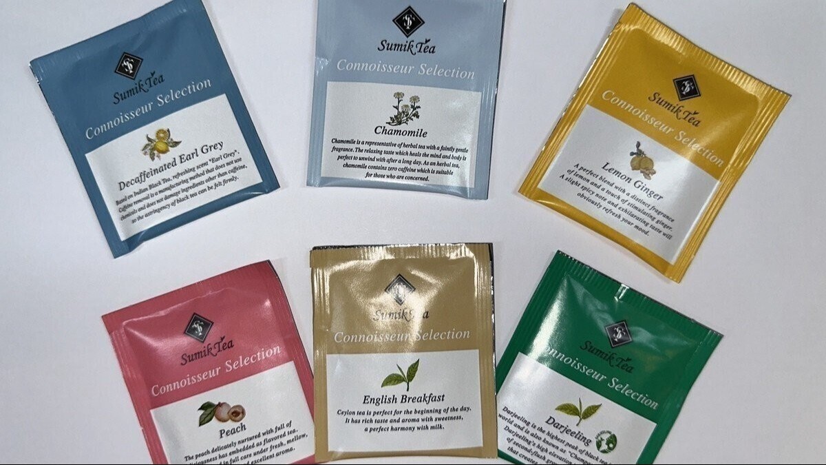 【Coffe&Tea BAR/1Fロビー】はちみつ紅茶、カモミール、ダージリンなど