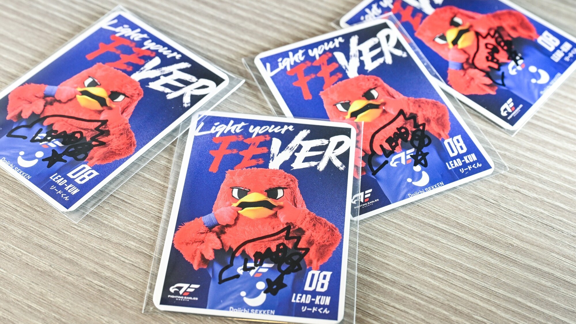 【FE名古屋プレミアムルーム】リード君サイン入りカード。特別な記念時にプレゼント♪