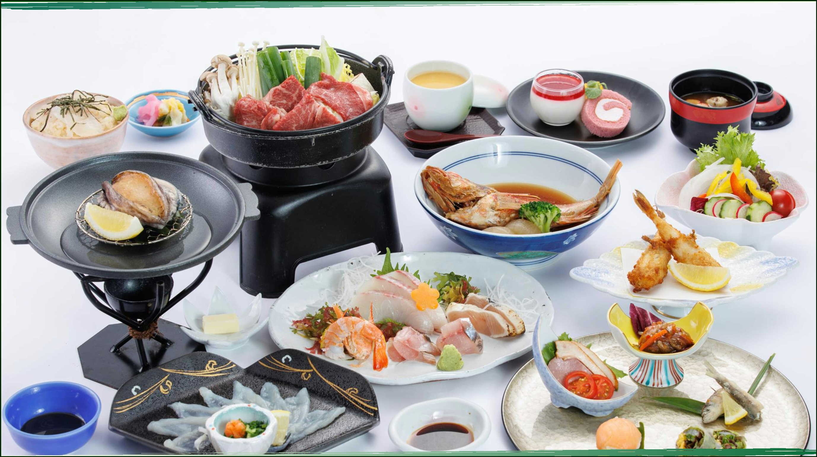 万福の旅【雅薫る本格会席】心づくしの料理と至高の眺望　五感で味わう癒しの宿
