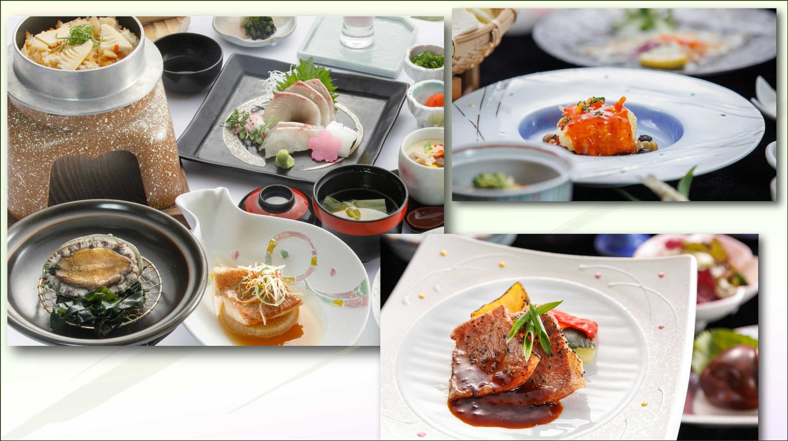 【よくばりに萩旅行】ふく・あわび・長萩和牛！お刺身3種に旨味ひろがる釜飯も
