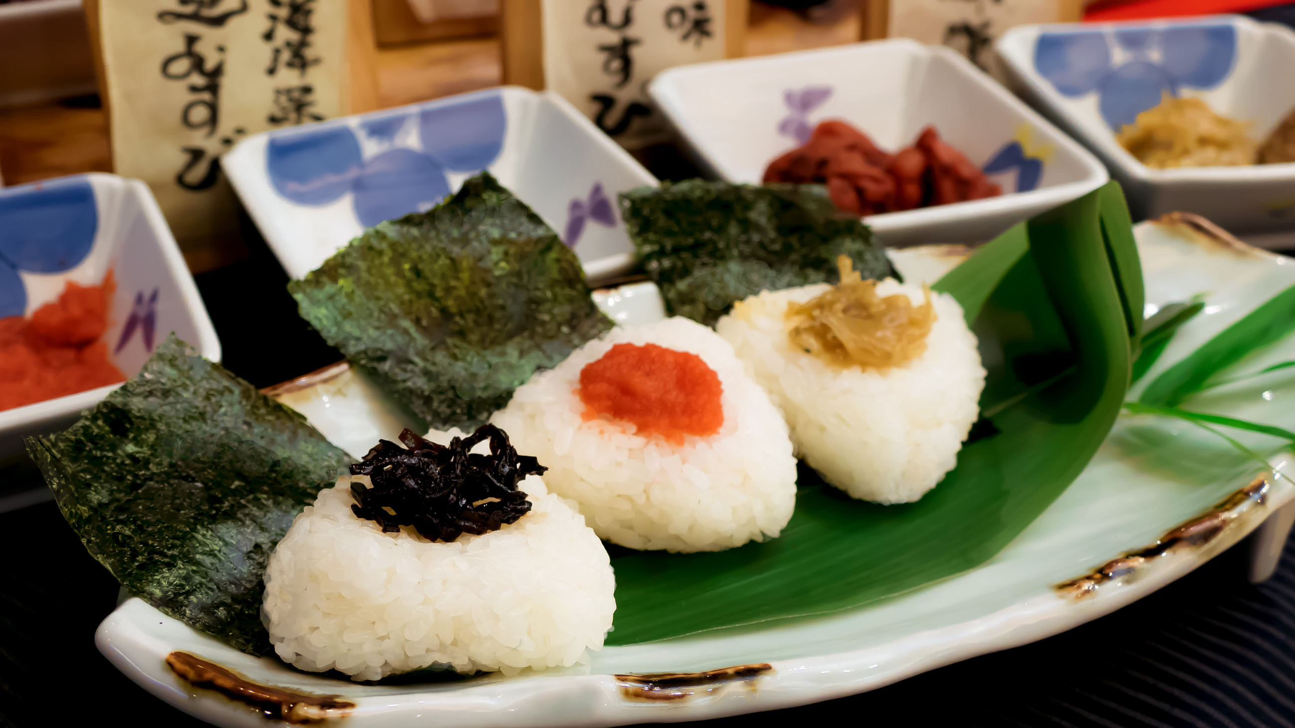 【朝食】おむすび