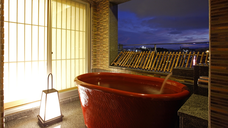 【禁煙】高知城を望む「露天風呂付スイート（ツイン）」１室限定