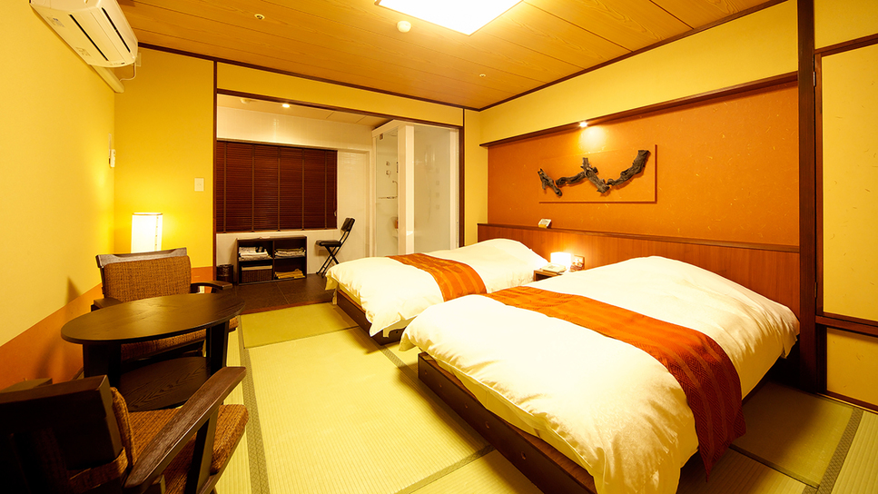 和モダンツインルーム