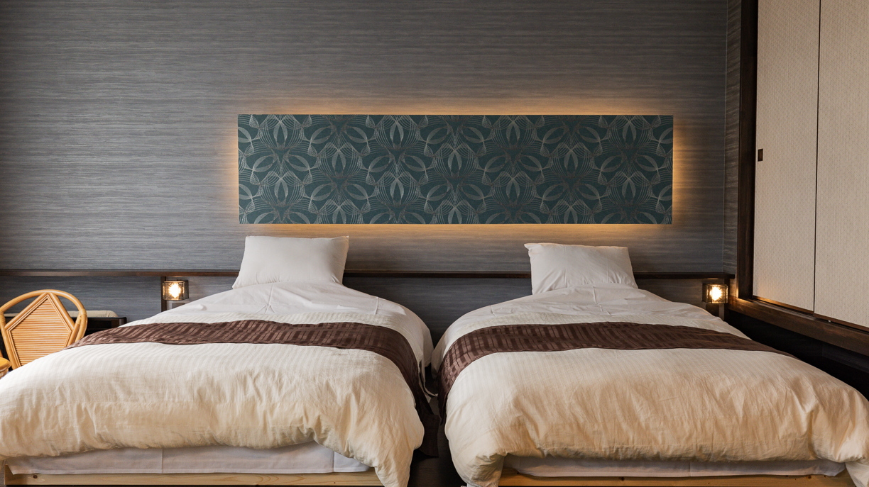 【３階・花小路（はなこうじ）】温泉半露天風呂＆テラス付和モダンスイート