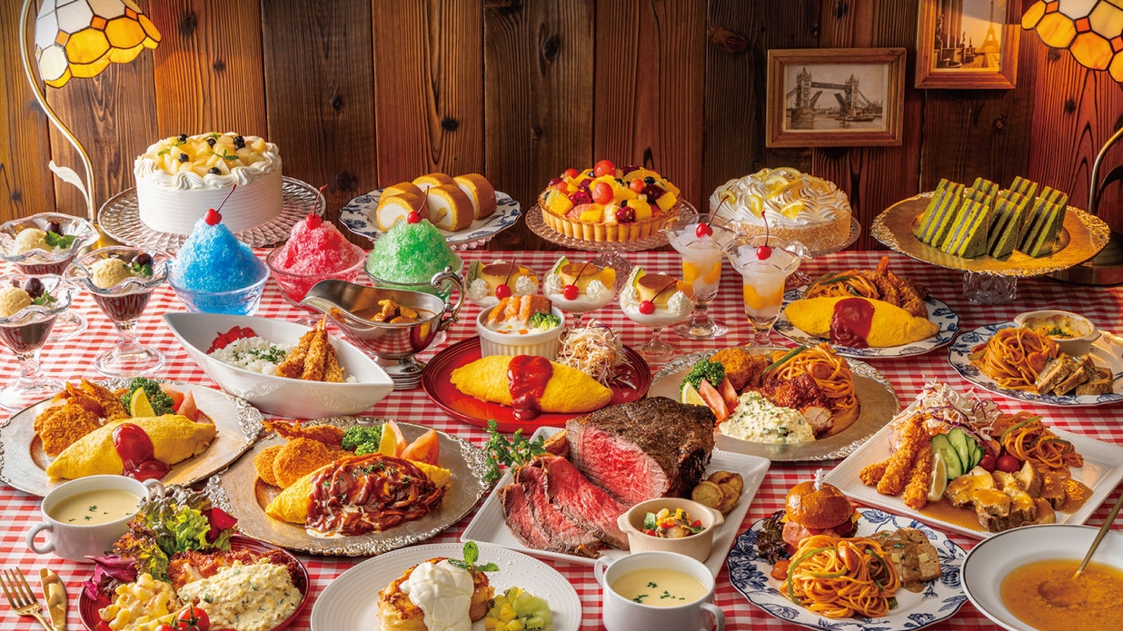 ＜7-8月＞夕朝食ビュッフェ付き宿泊プラン ★嬉しいキッズ無料特典付き★