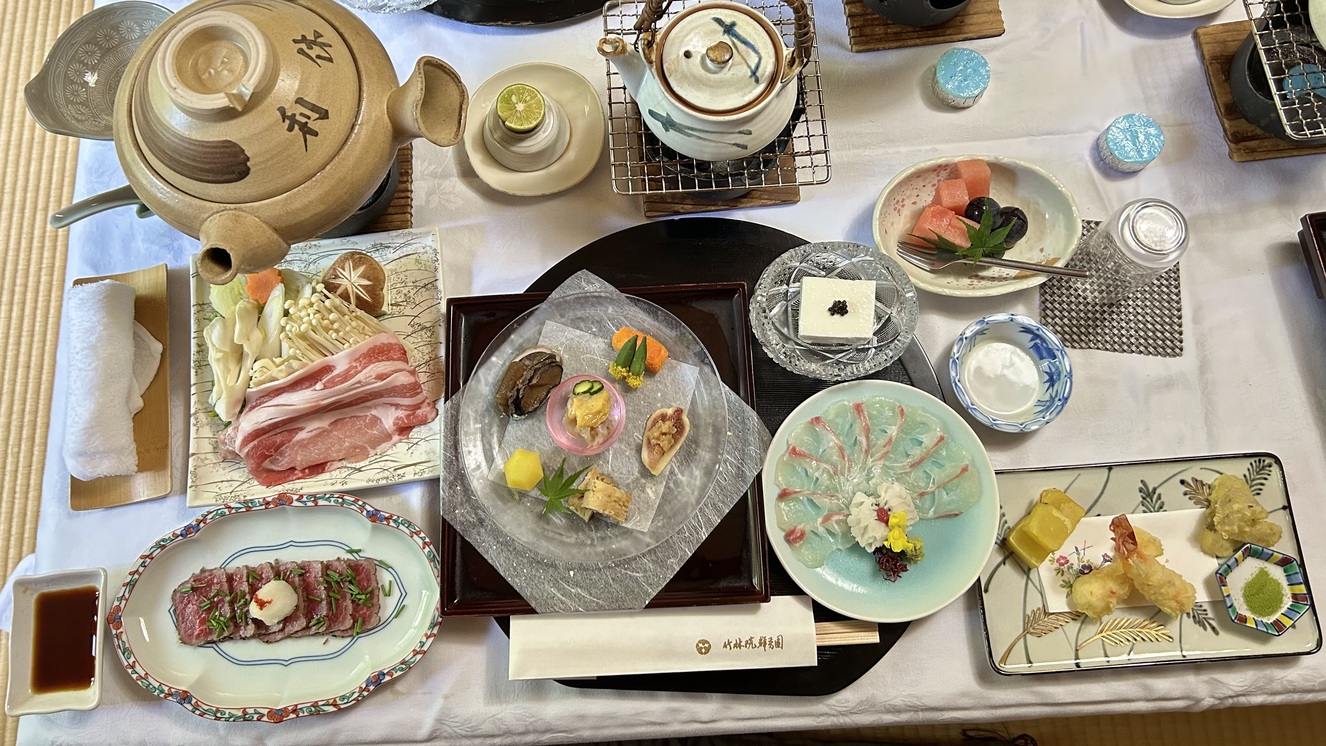 日帰りお昼食季節の会席「あけぼの」プラン