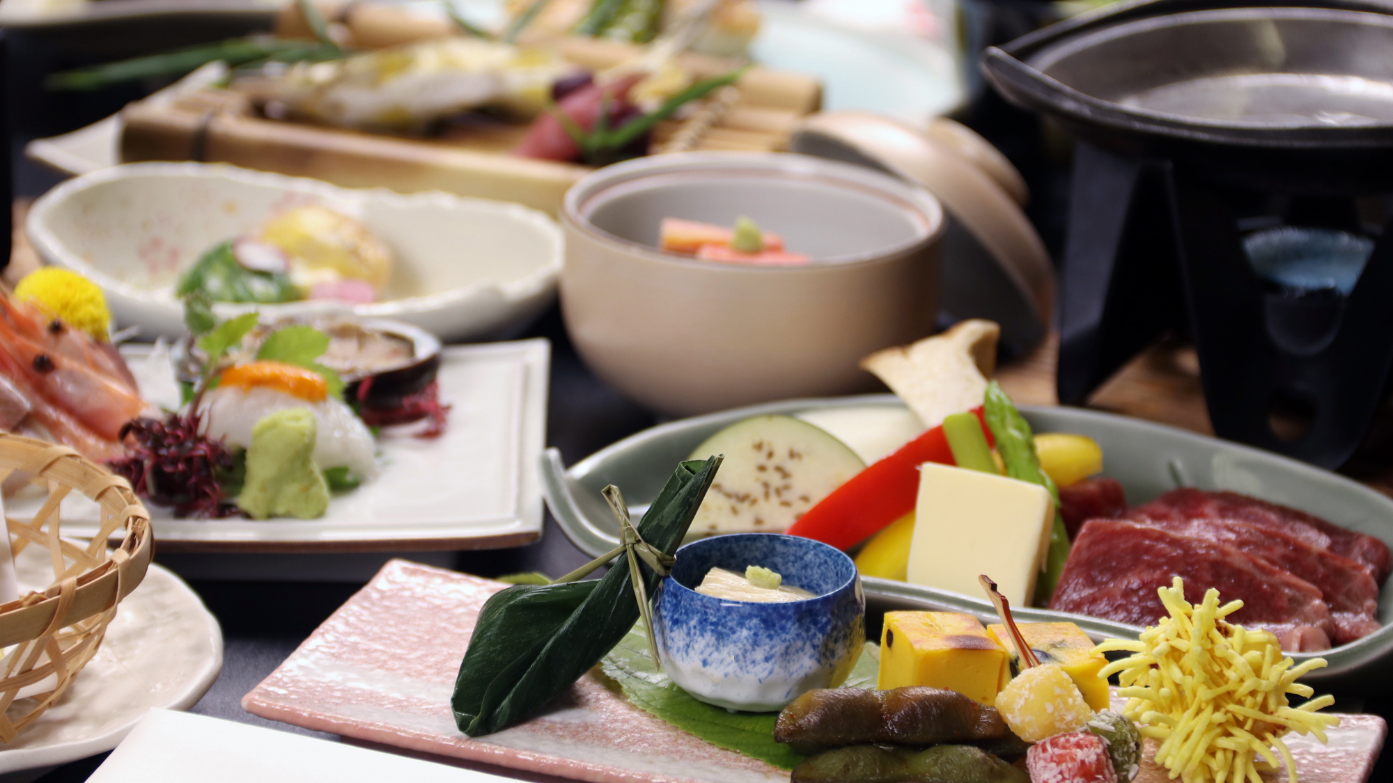 【食事】会席料理　華