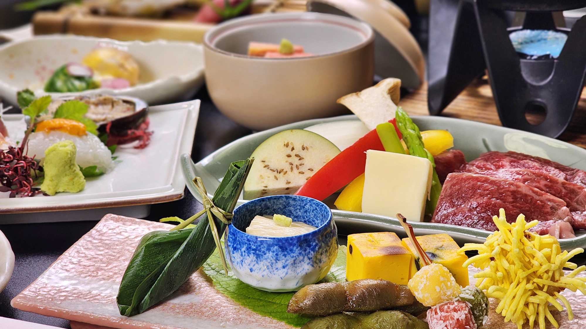 【食事】会席料理　華