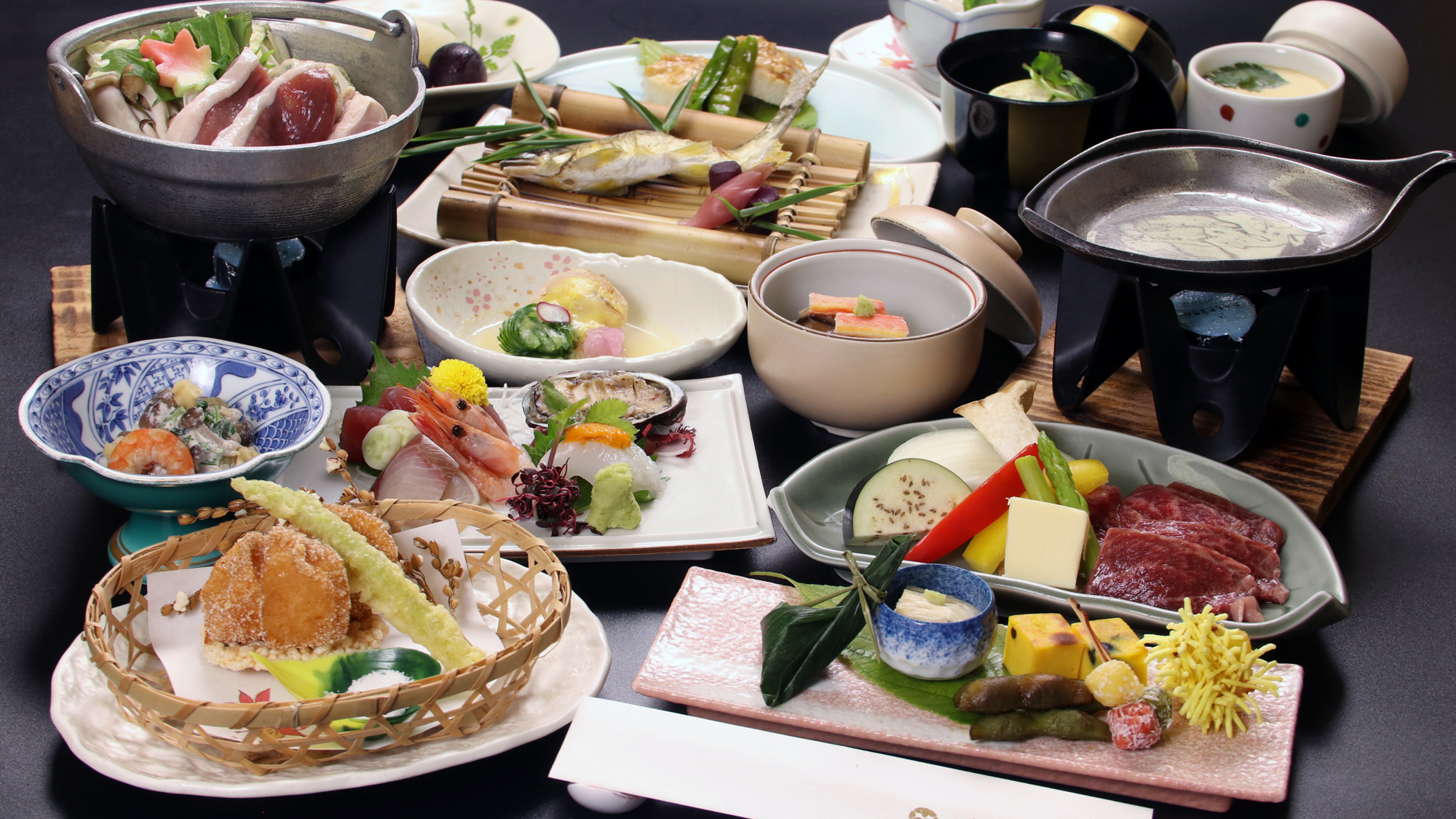 【食事】会席料理　華