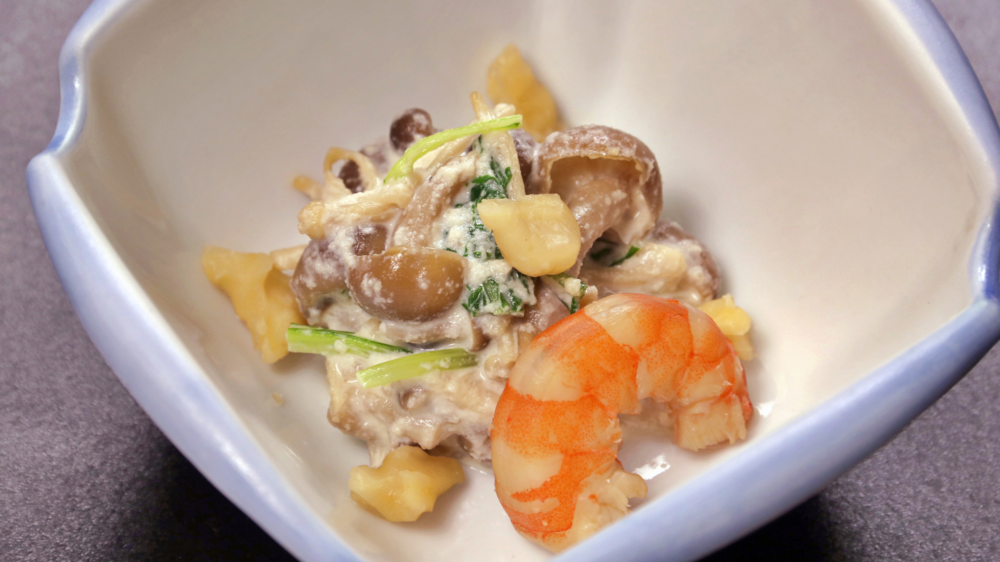 【食事】竹林院名物の利休鍋 