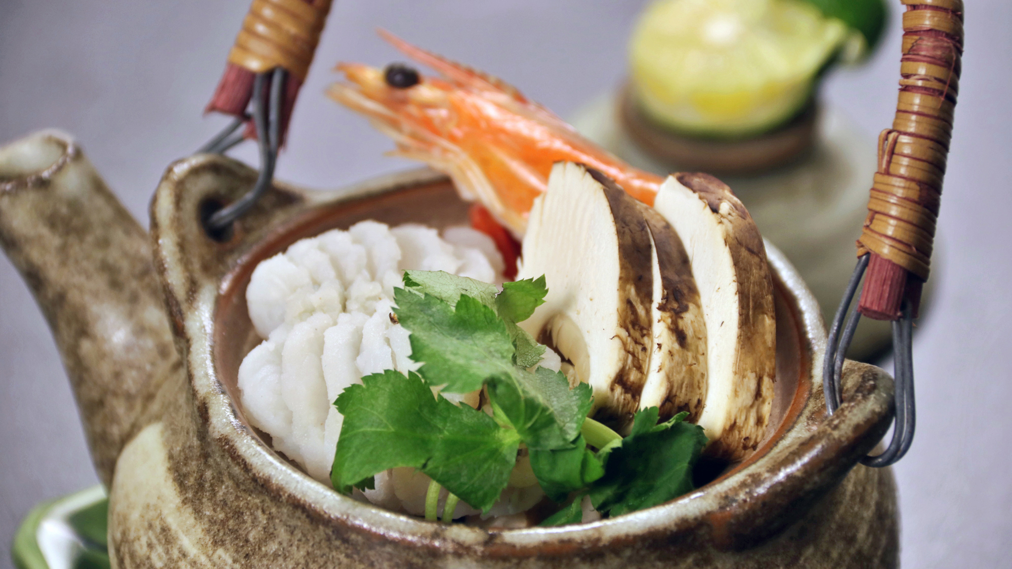 【食事】松茸会席 