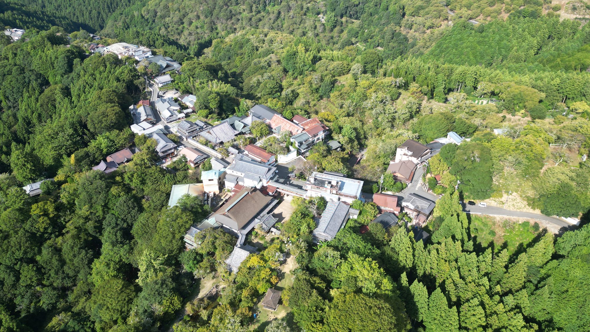 【ドローン】奈良県吉野に佇む竹林院