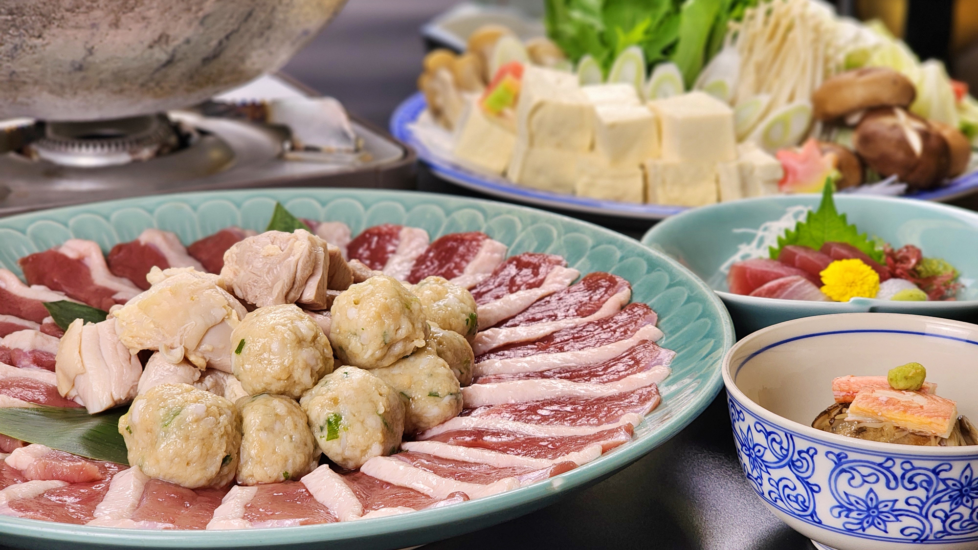 【食事】竹林院名物の利休鍋 